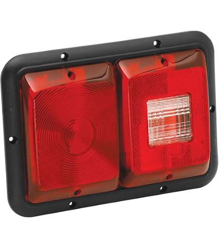 Amazon.com: Bargman 34-84-010 86 Series Red Tail Light Replacement